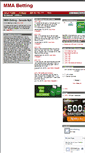 Mobile Screenshot of mmabetting.se